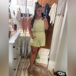 Two Piece Set, Yellow